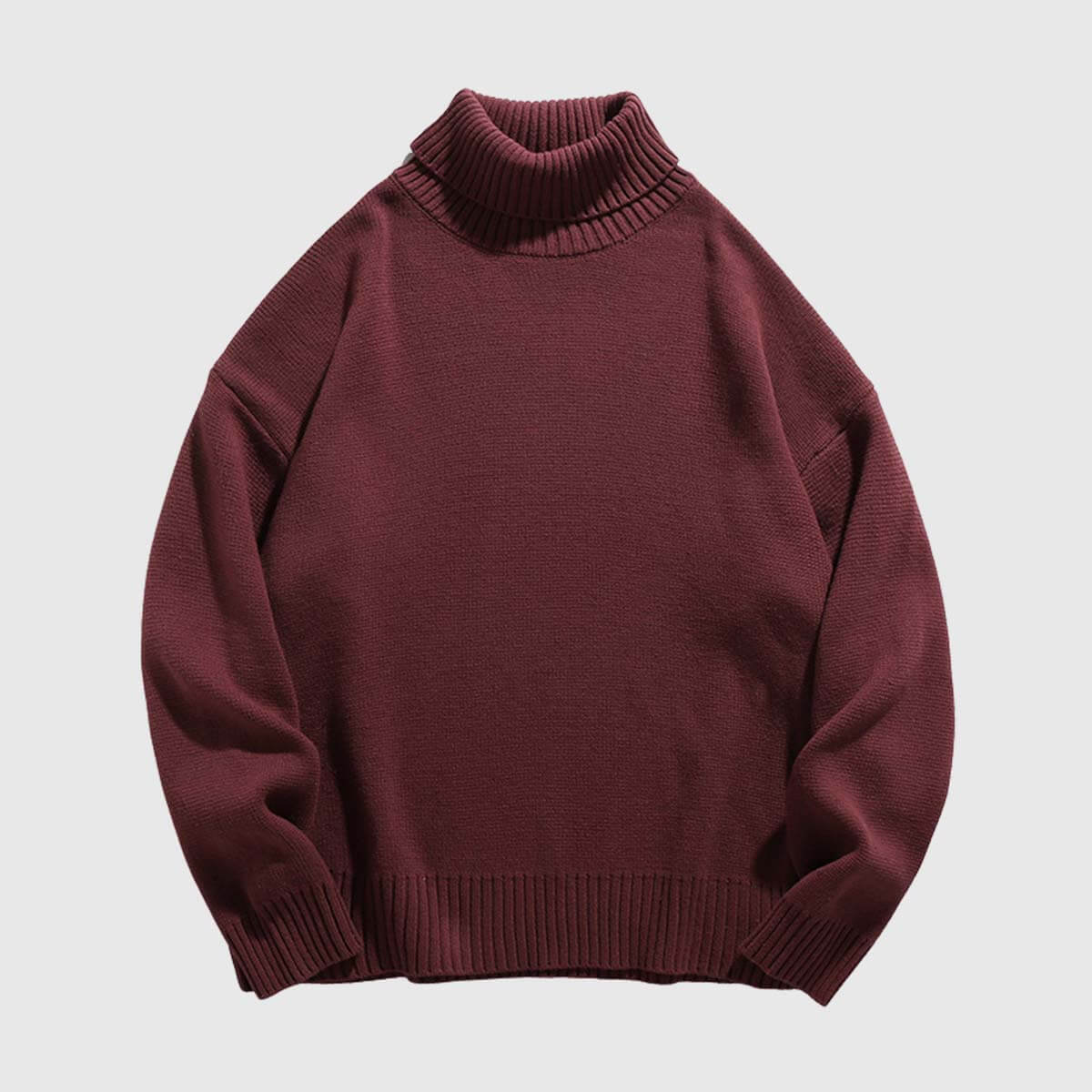 Style Core Aesthetics, New Style Trends Chunky Knit Turtleneck Sweater