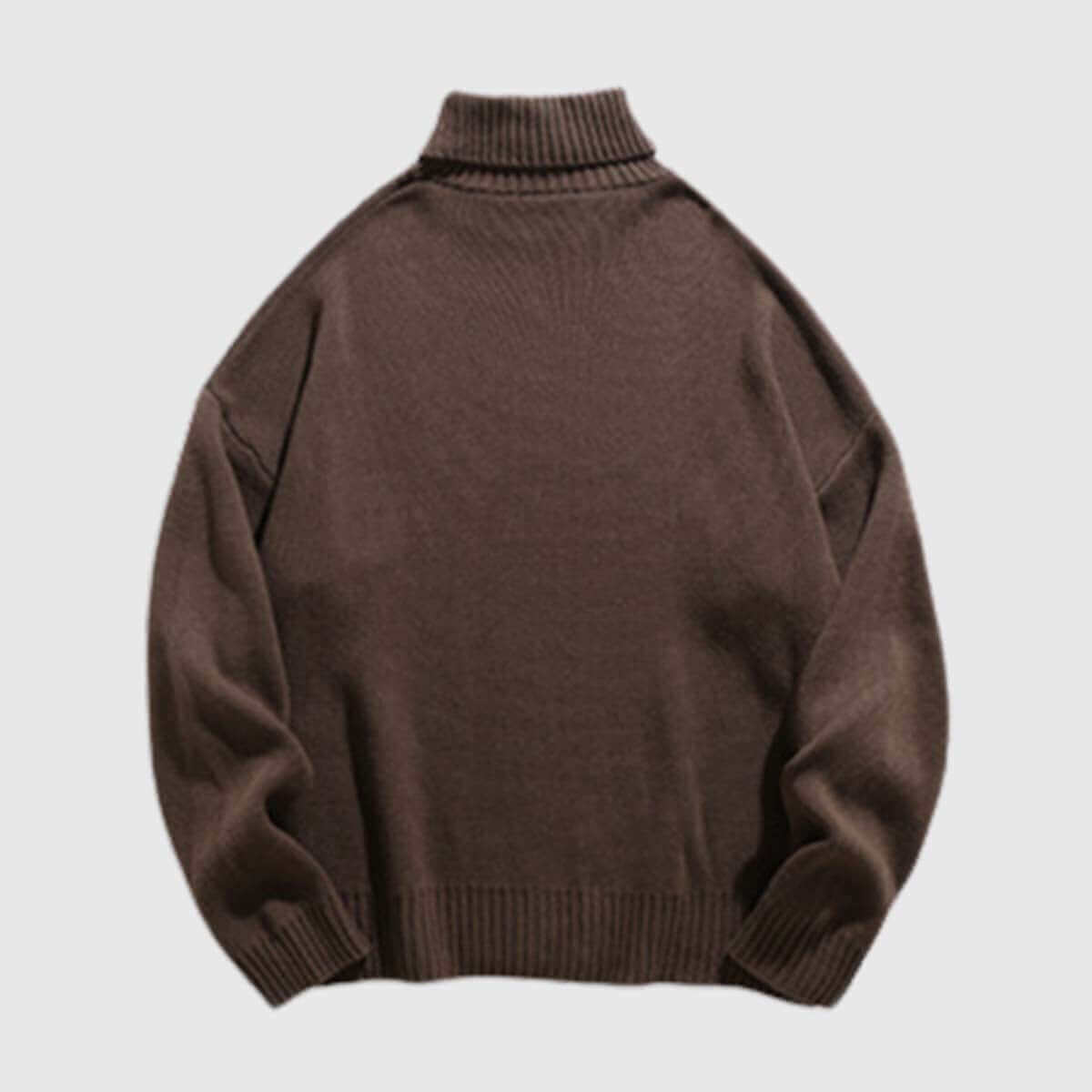 Style Core Aesthetics, New Style Trends Chunky Knit Turtleneck Sweater