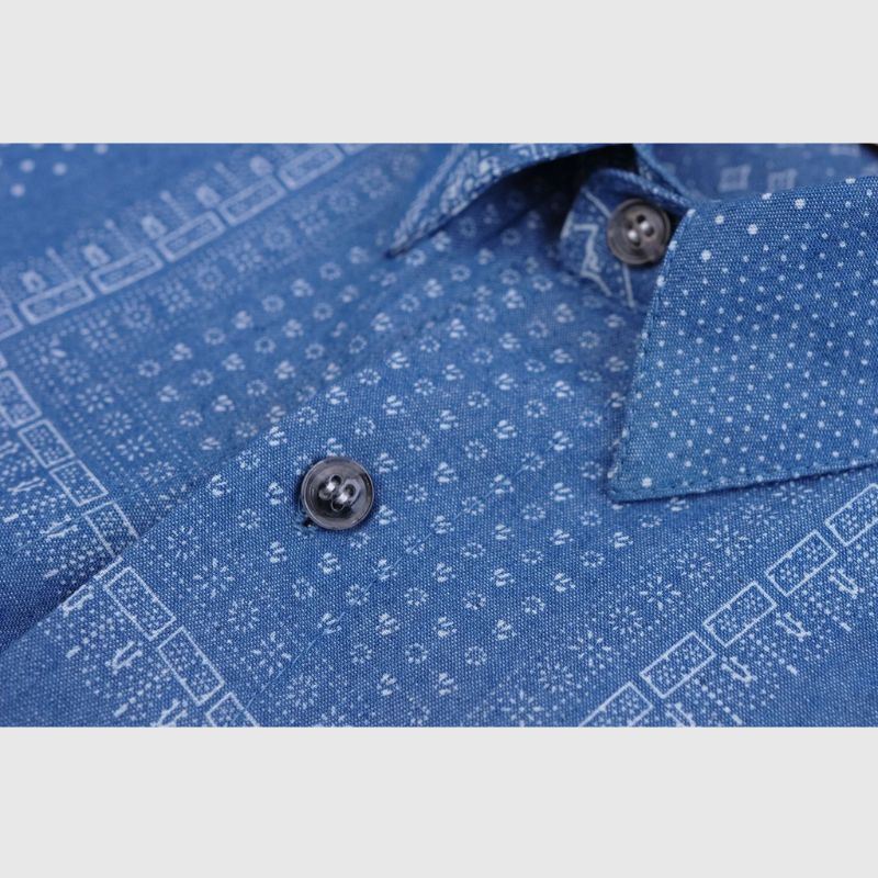 Style Core Aesthetics, New Style Trends Cityboy Denim Shirt Set