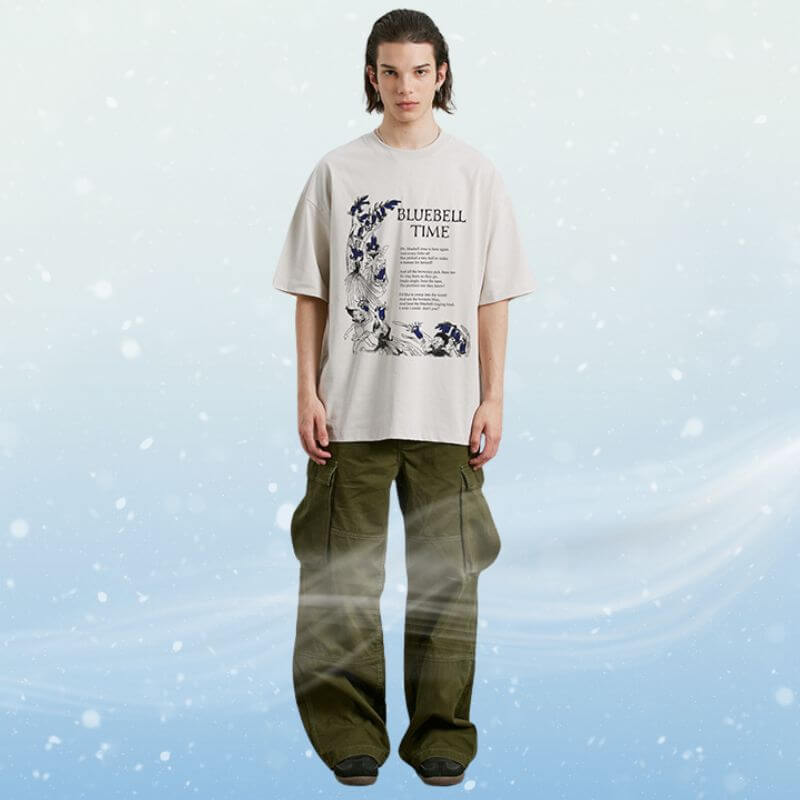 Style Core Aesthetics, New Style Trends Cleanfit Vintage Bluebell Tee