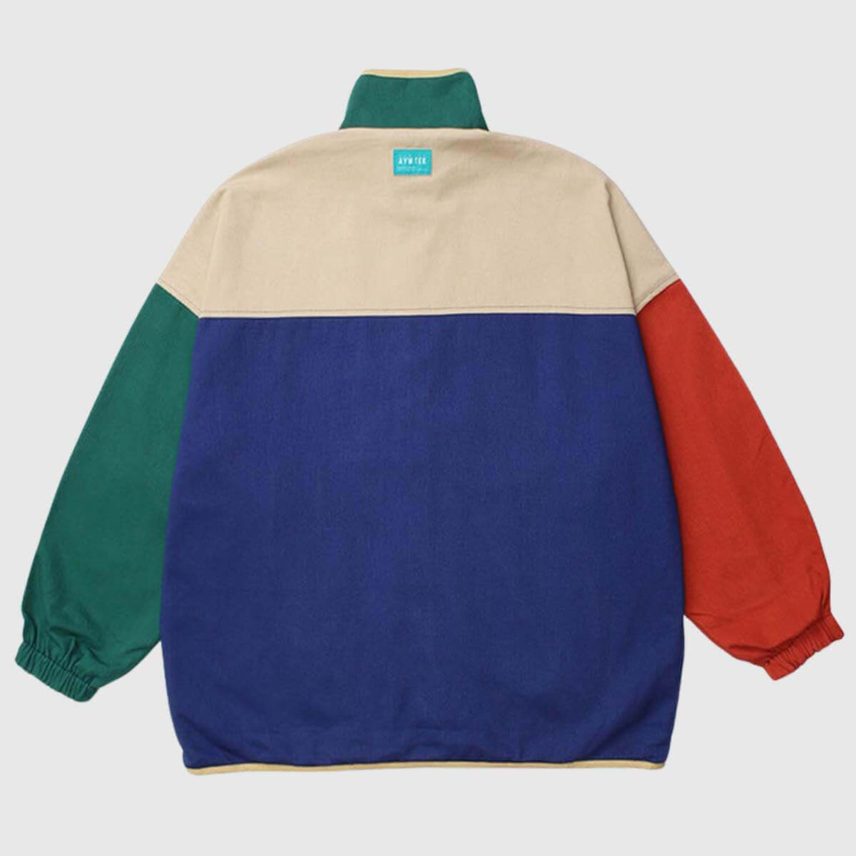 Style Core Aesthetics, New Style Trends Color-Block Reversible Jacket