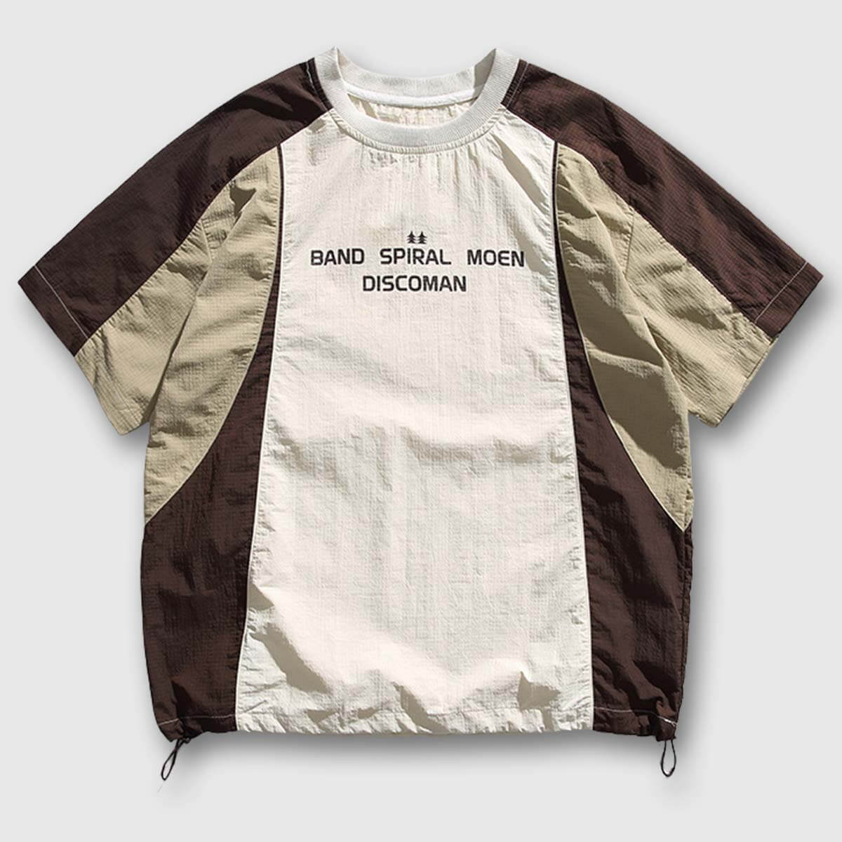 Style Core Aesthetics, New Style Trends Colorblock Casual T-Shirt