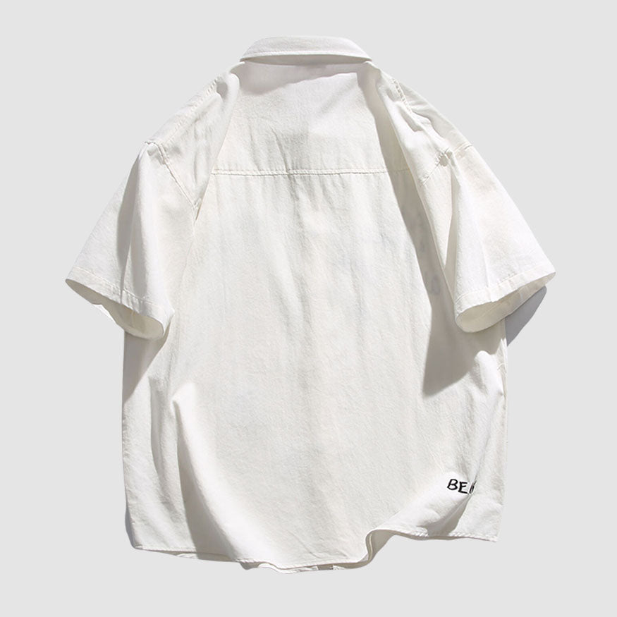 Style Core Aesthetics, New Style Trends Colorful Cotton Patch Shirts