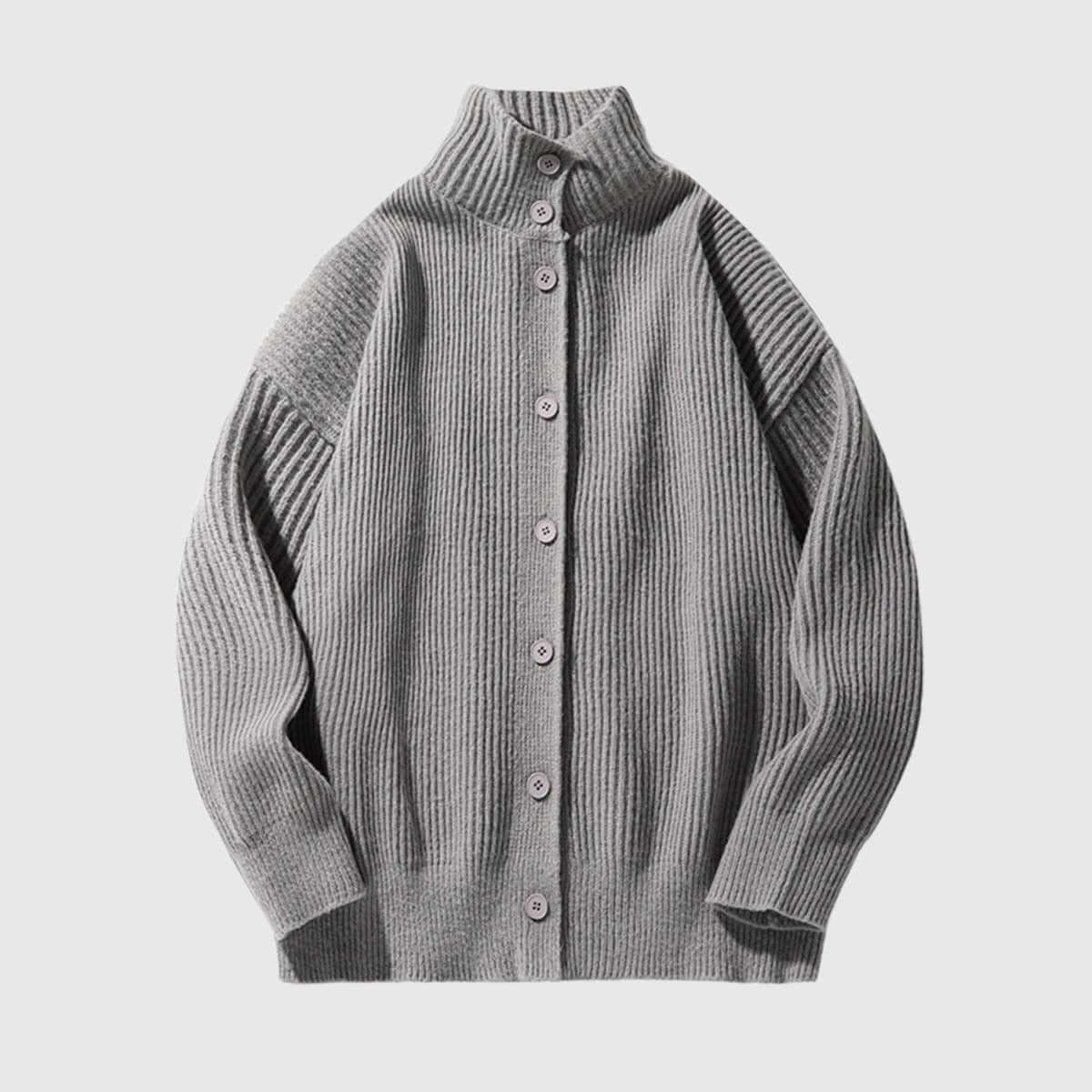 Style Core Aesthetics, New Style Trends Cozy Button-Up Cardigan Sweater