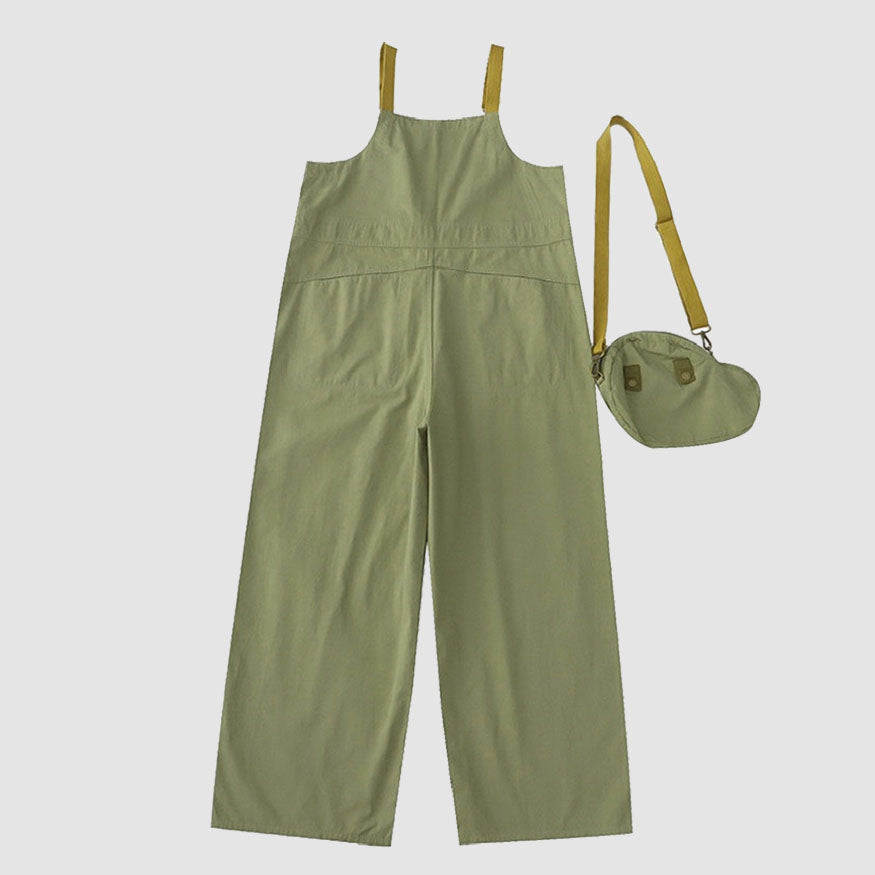 Style Core Aesthetics, New Style Trends Cute Cargo Dungarees + Mini Bag