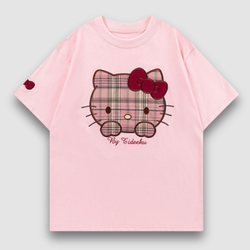 Style Core Aesthetics, New Style Trends Cute Cat Pattern Printed Tee