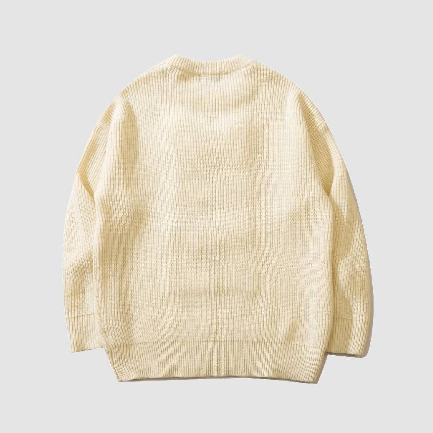 Style Core Aesthetics, New Style Trends Cute Pocket Rabbit Knit Sweater