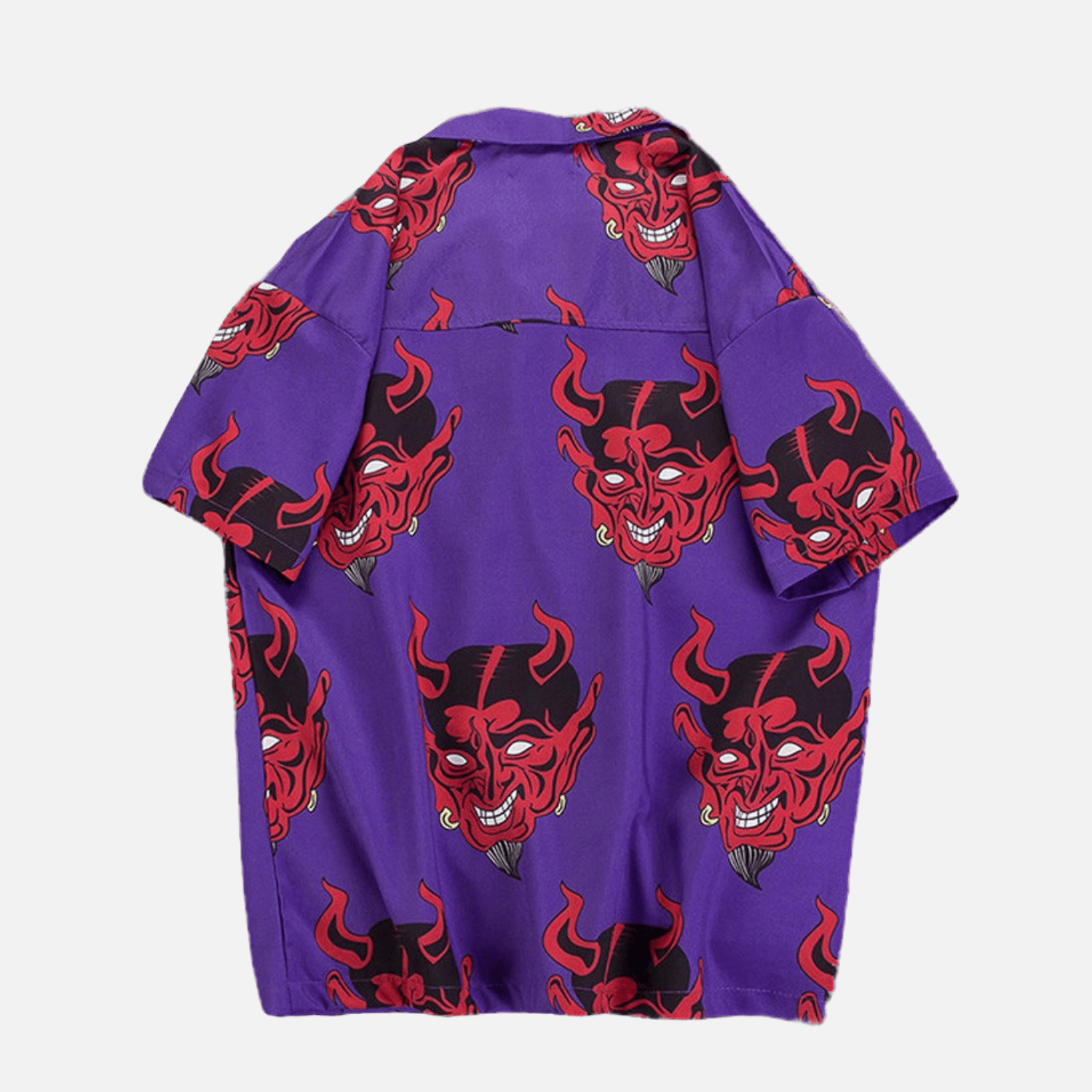 Style Core Aesthetics, New Style Trends Devil Print Summer Shirt