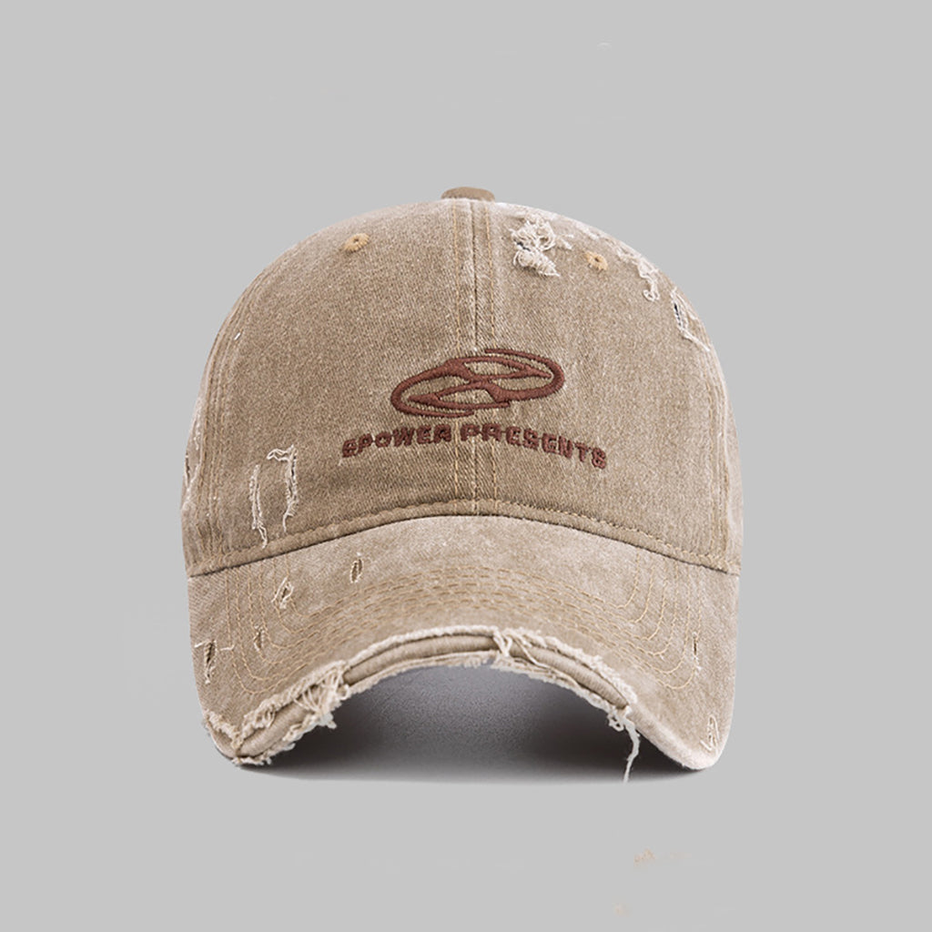 Style Core Aesthetics, New Style Trends Distressed Denim Baseball Cap