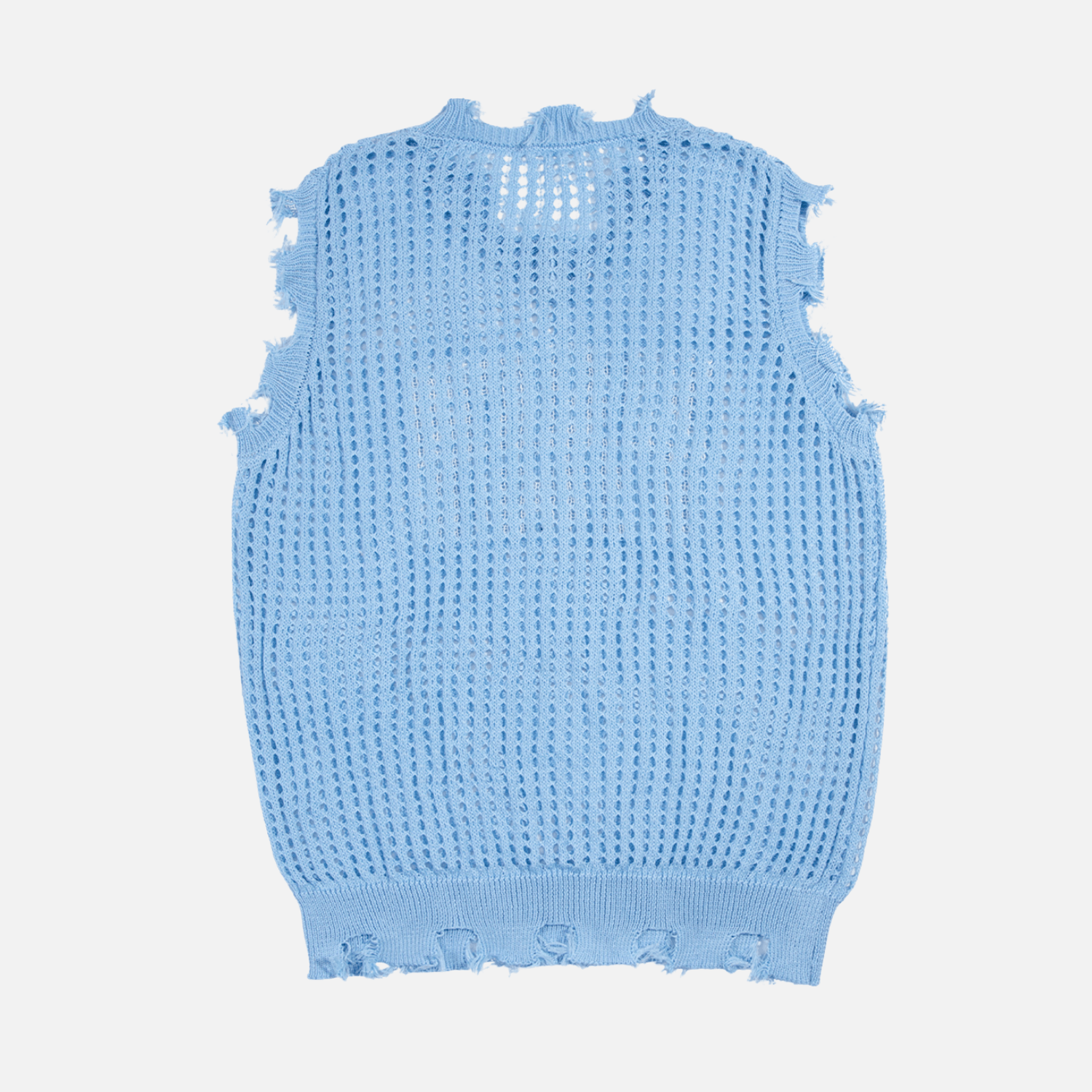 Style Core Aesthetics, New Style Trends Distressed Letter Knit Vest