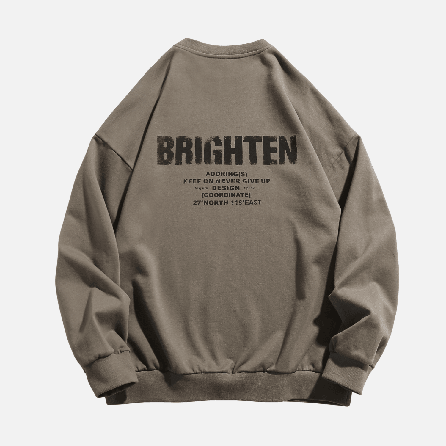 Style Core Aesthetics, New Style Trends Double Letter Print Sweatshirt