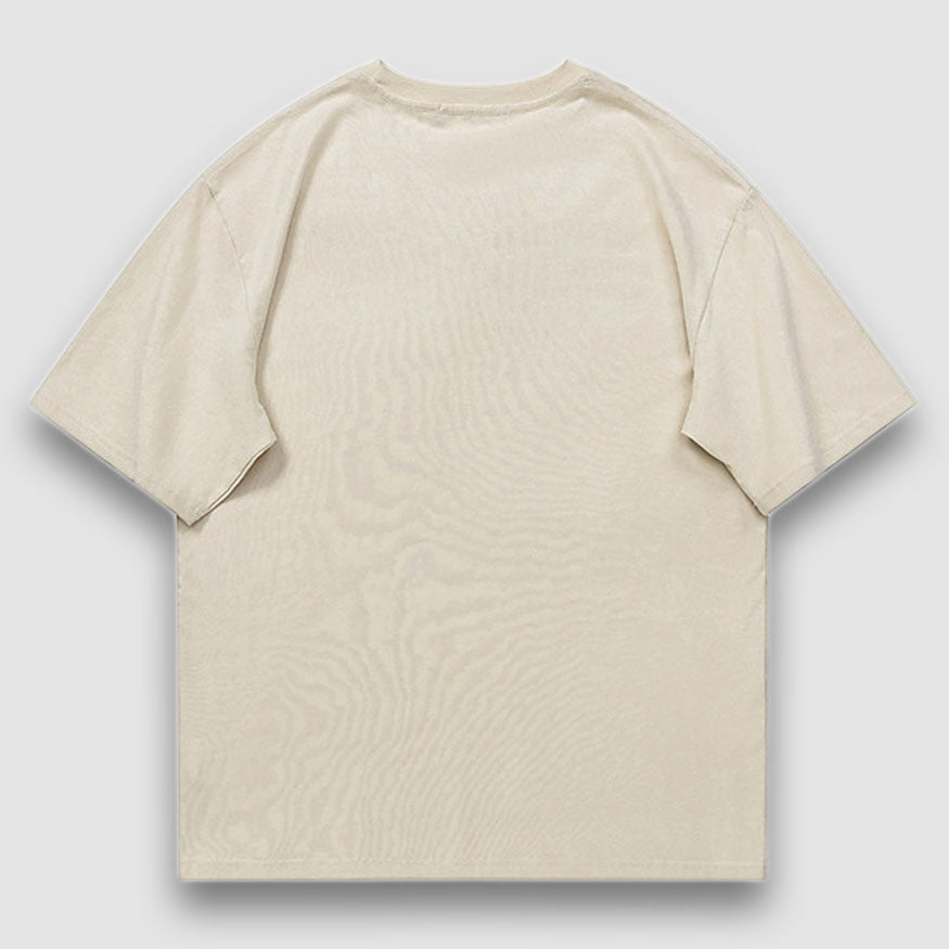 Style Core Aesthetics, New Style Trends Drinking Cat Printed Tee