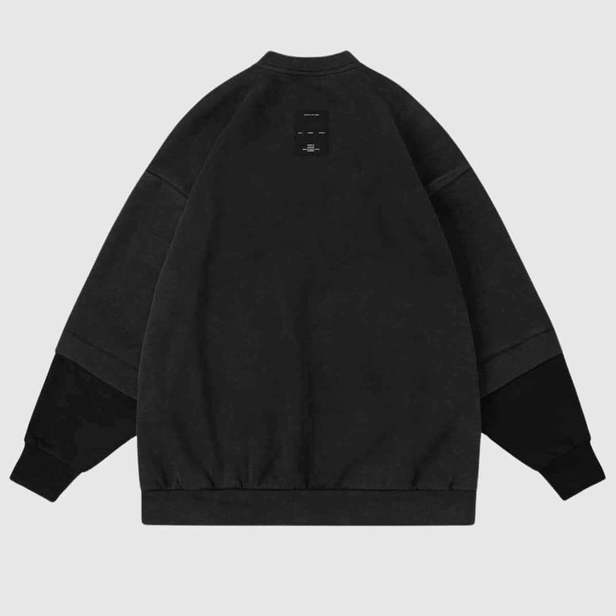 Style Core Aesthetics, New Style Trends Dual-Layered Crewneck Sweatshirt