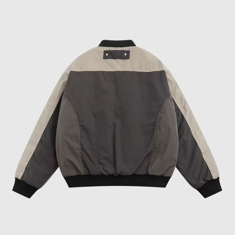 Style Core Aesthetics, New Style Trends Embroidered Aviator Insulated Coat