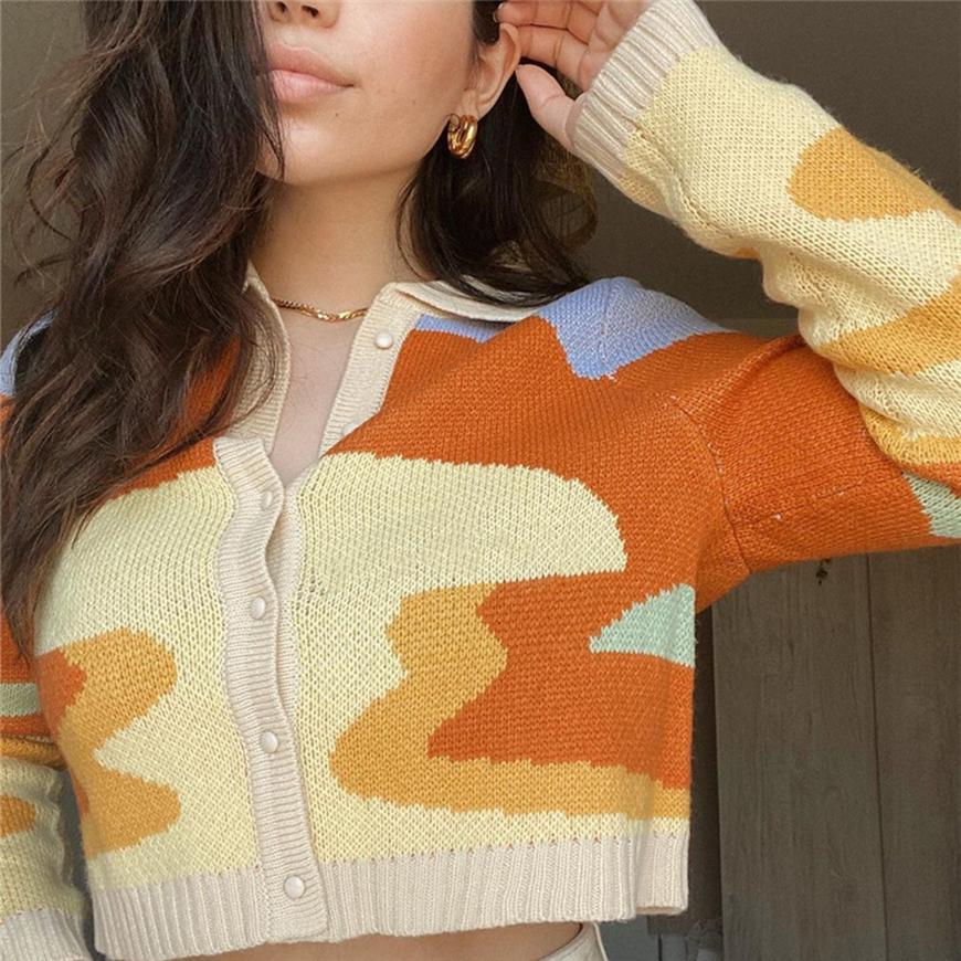 Style Core Aesthetics, New Style Trends Embroidery Cropped Cardigan