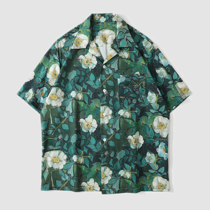 Style Core Aesthetics, New Style Trends Floral Full Print Shirt