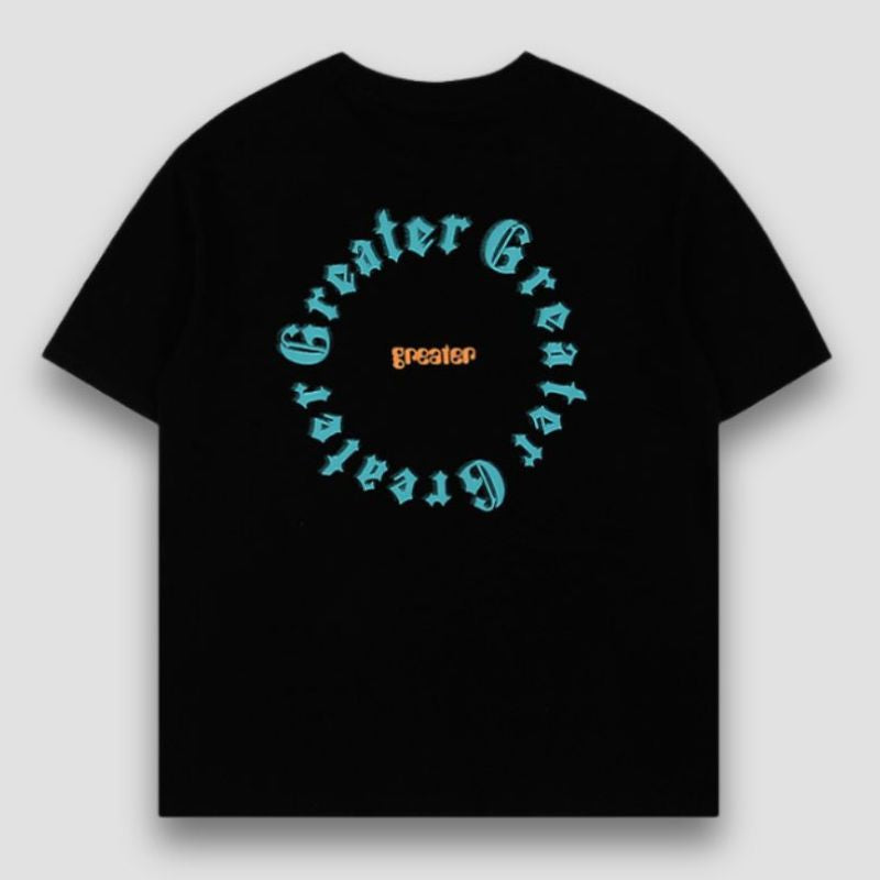 Style Core Aesthetics, New Style Trends Foam Letter Print Tee