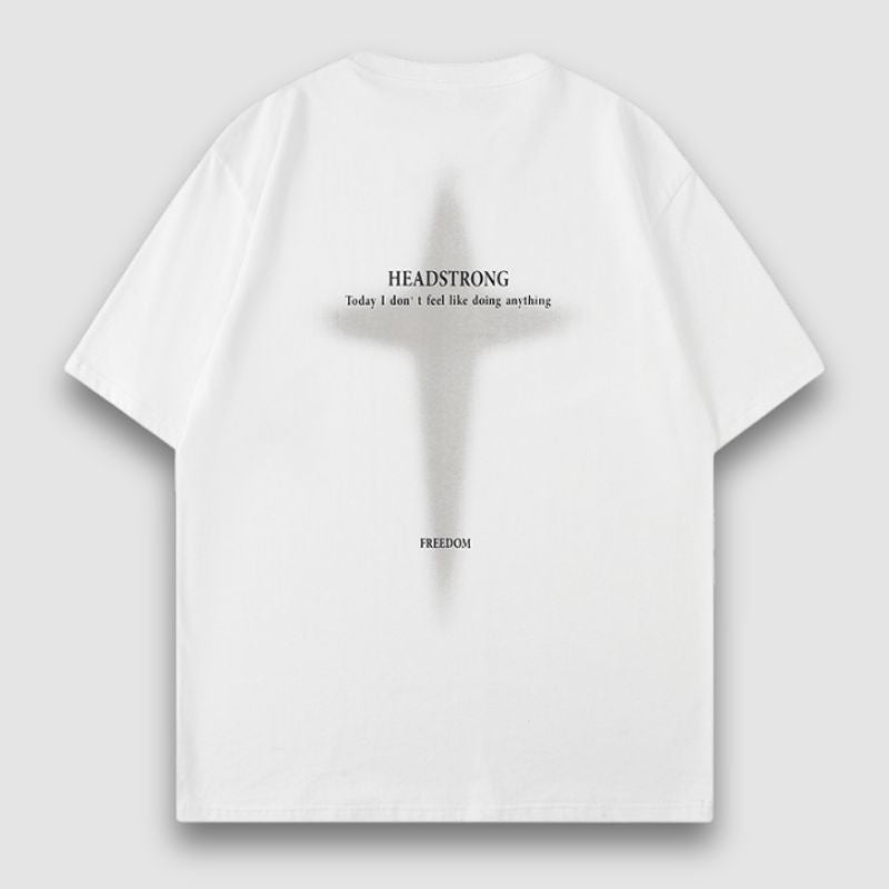 Style Core Aesthetics, New Style Trends Four-pointed Star Cotton Tee