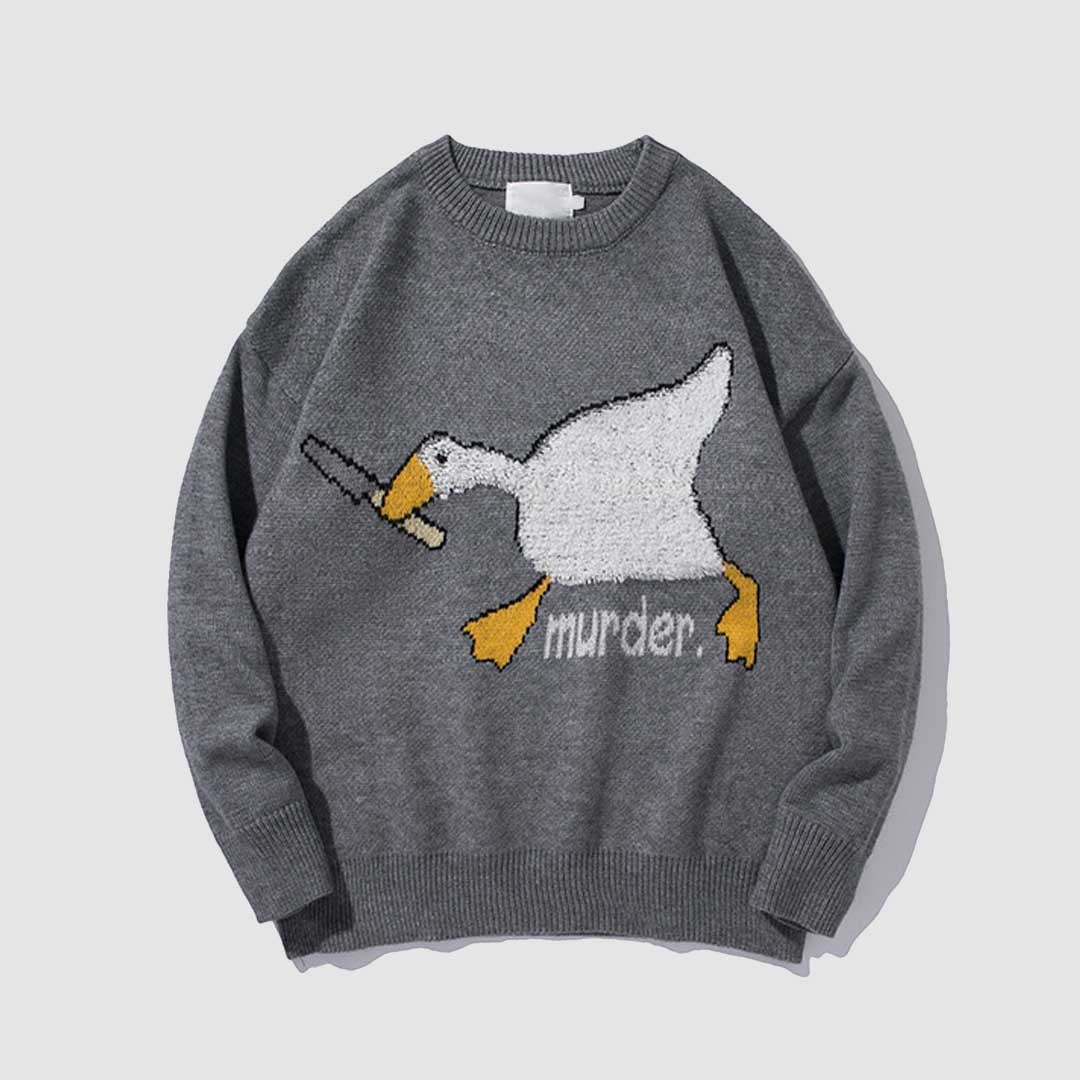 Style Core Aesthetics, New Style Trends Funny Goose Sweater