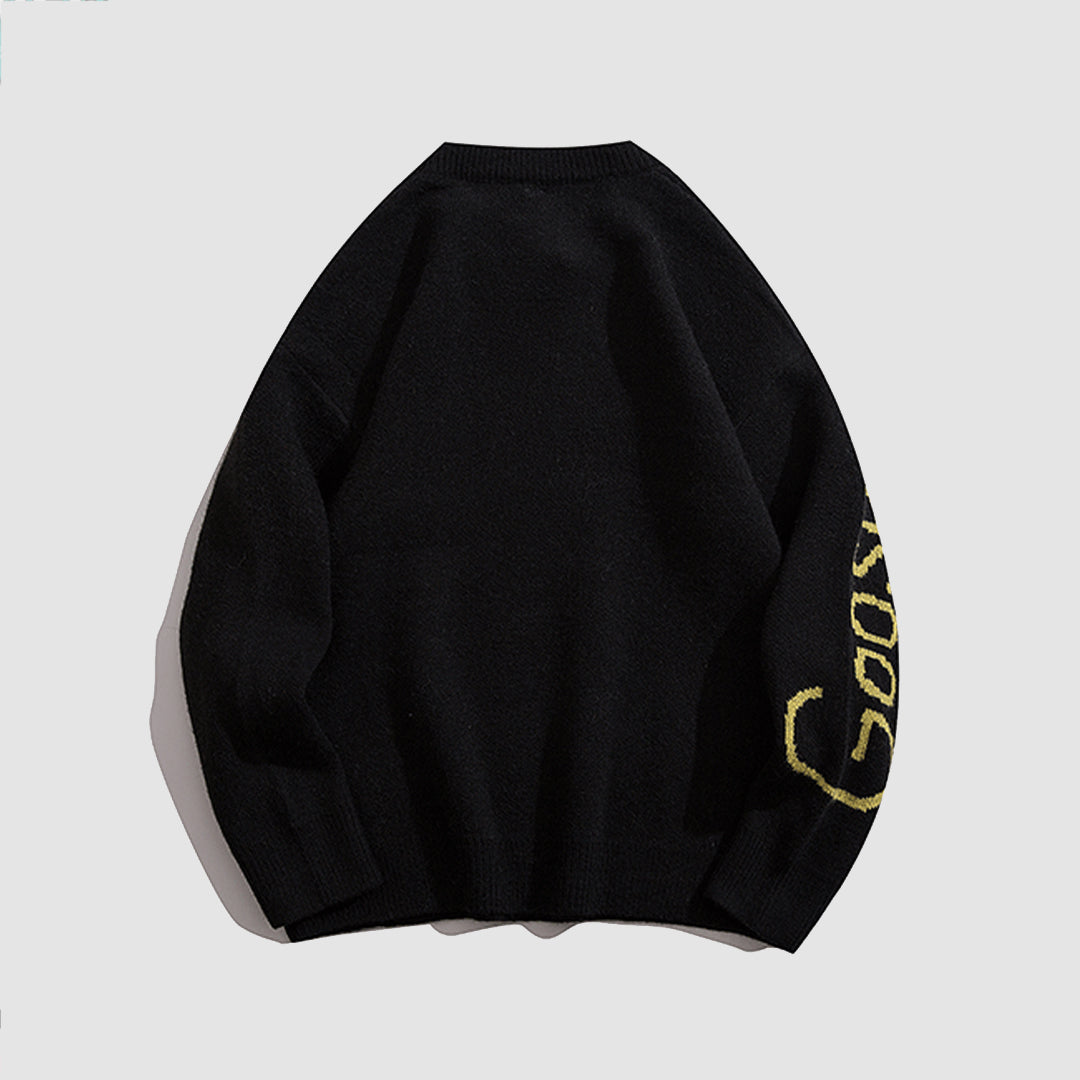 Style Core Aesthetics, New Style Trends Goose Knitted Sweater