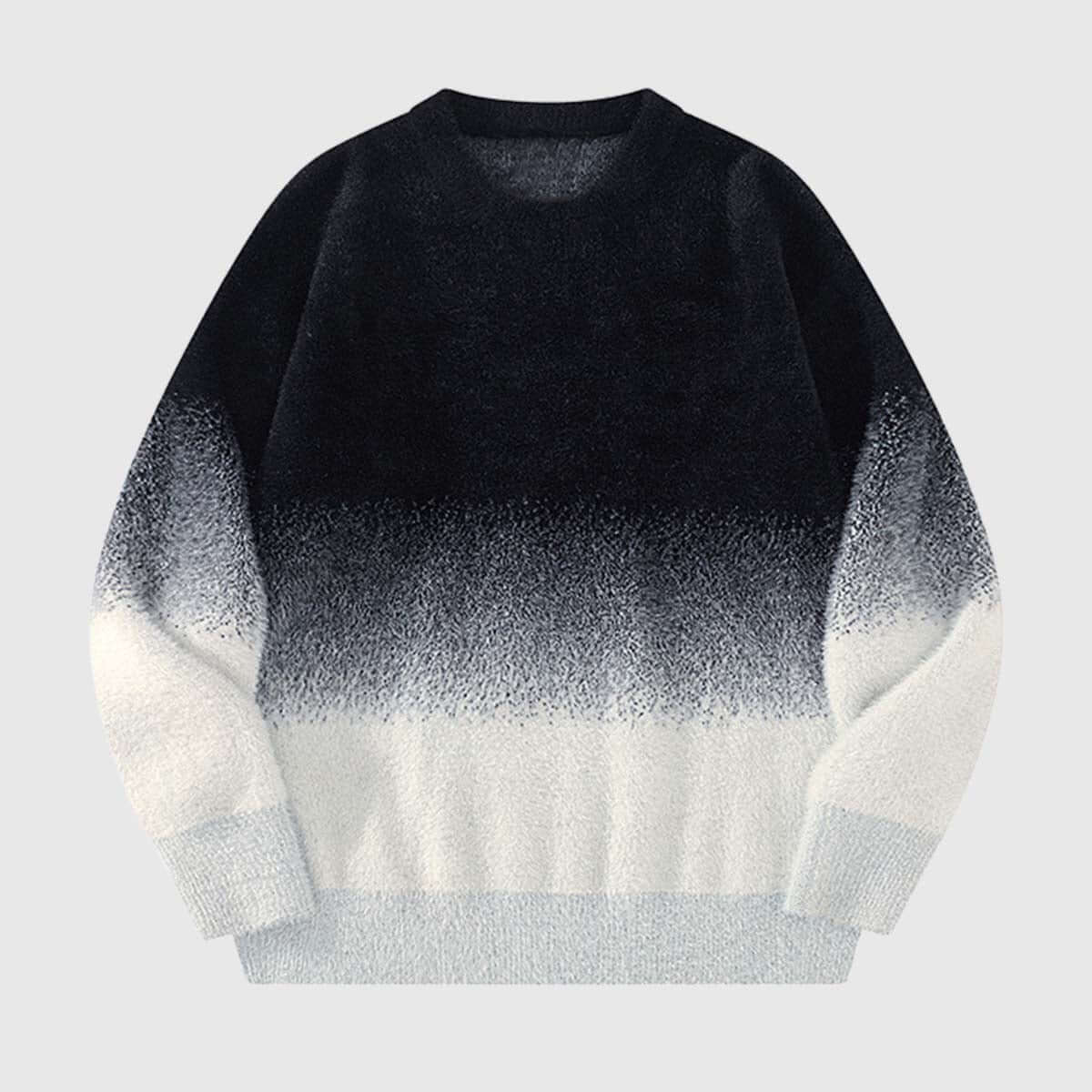 Style Core Aesthetics, New Style Trends Gradient Knit Pullover