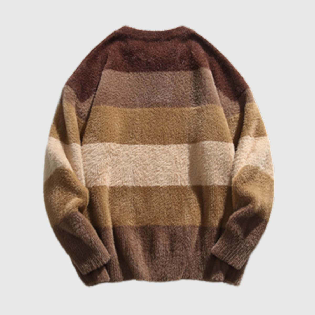 Style Core Aesthetics, New Style Trends Gradient Stripe Sweater