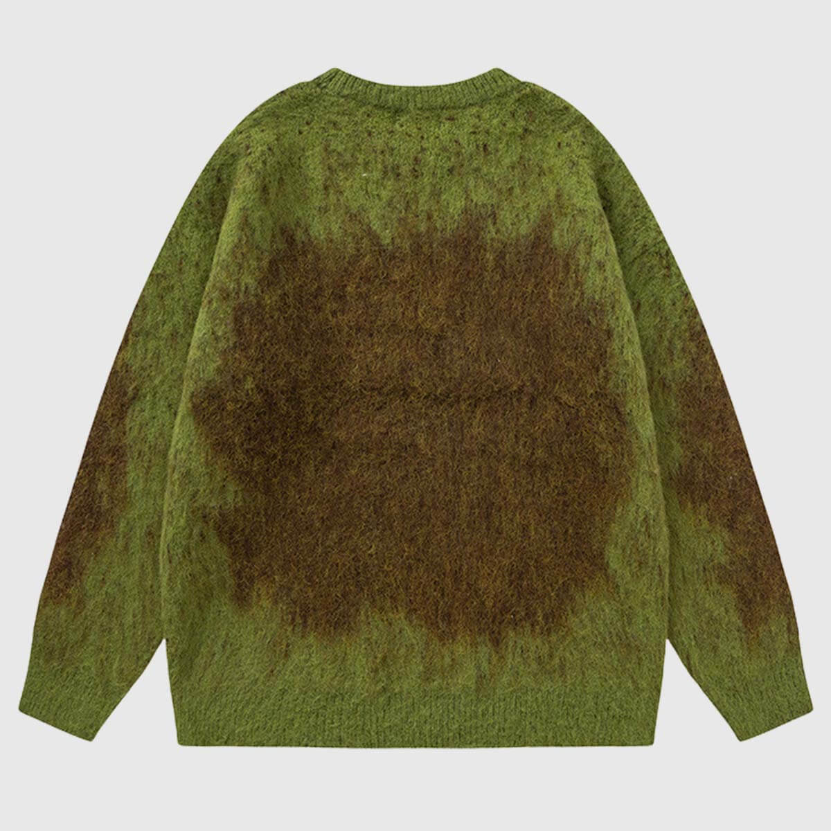 Style Core Aesthetics, New Style Trends Gradient Tie-Dye Fluffy Sweater
