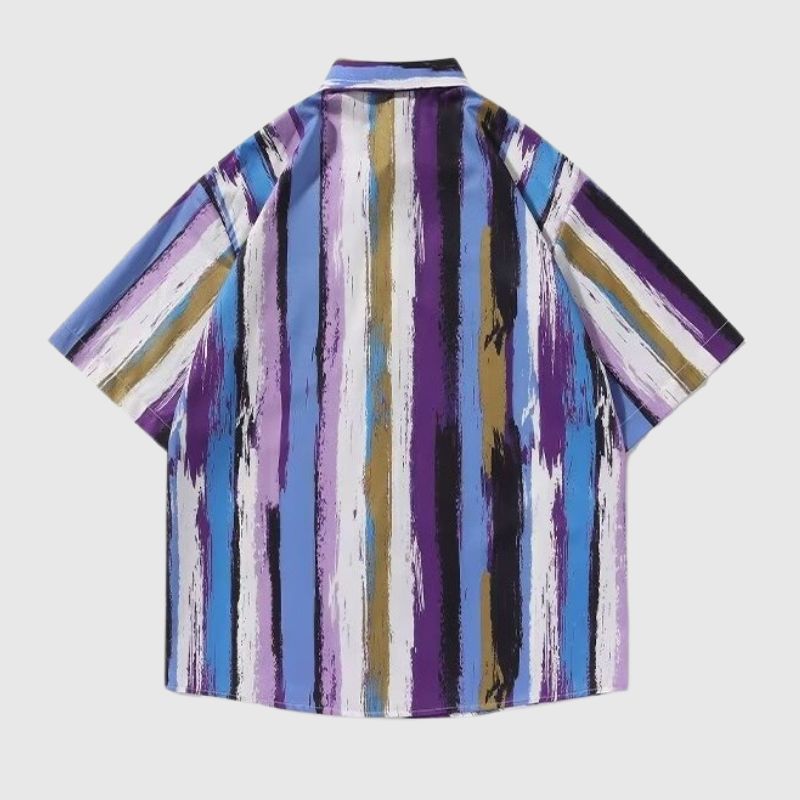 Style Core Aesthetics, New Style Trends Hawaiian Stripe Shirts