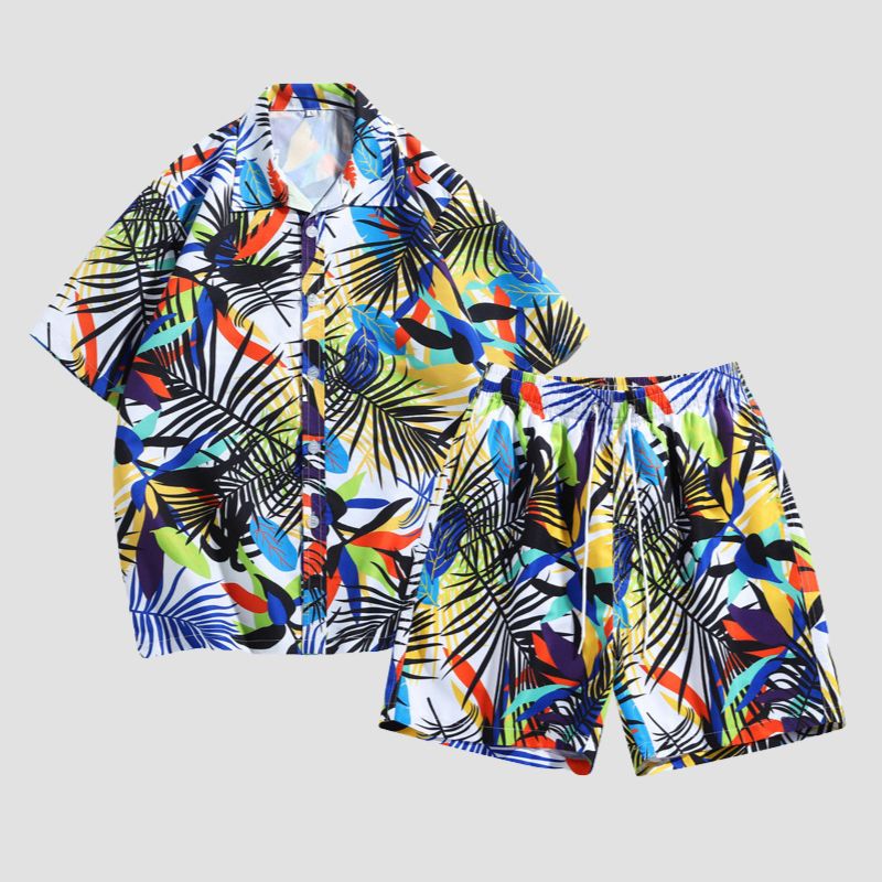 Style Core Aesthetics, New Style Trends Hawaiian Summer Shirt Set
