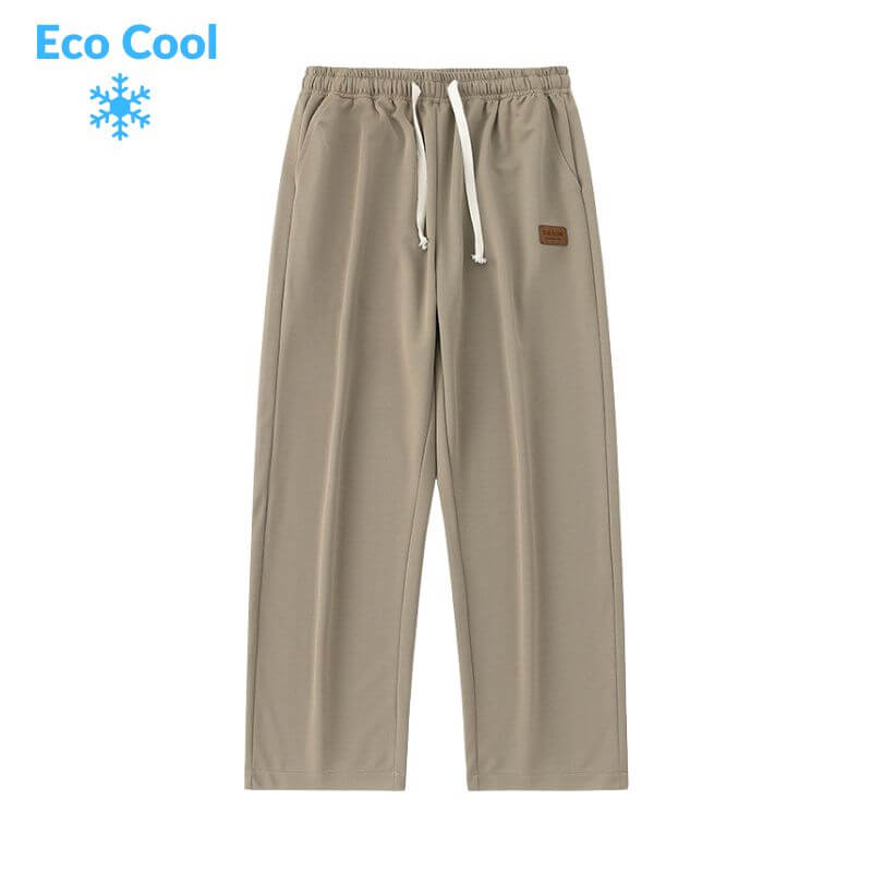 Style Core Aesthetics, New Style Trends Ice Silk Solid Pants