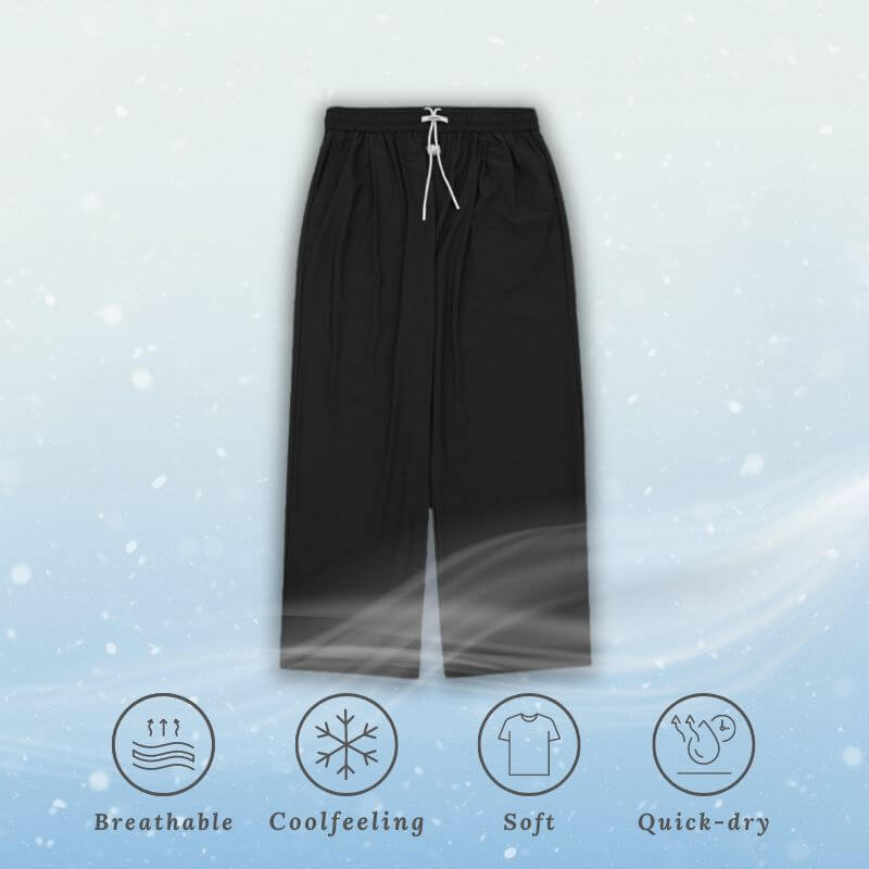 Style Core Aesthetics, New Style Trends Ice Silk Wide Leg Pants