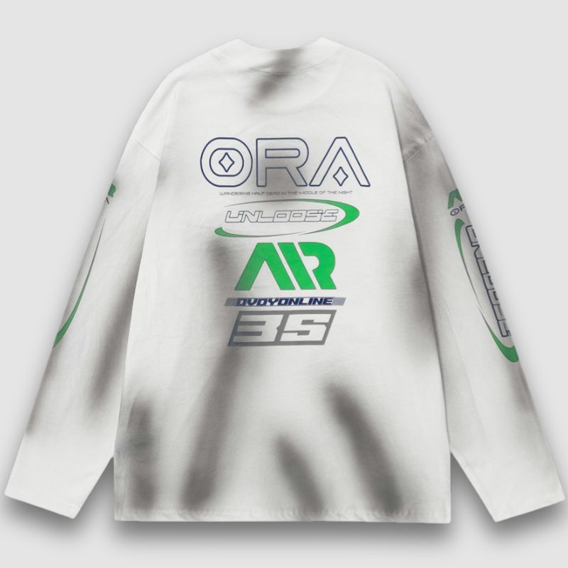 Style Core Aesthetics, New Style Trends Inkjet-Printed Racing Style Tee