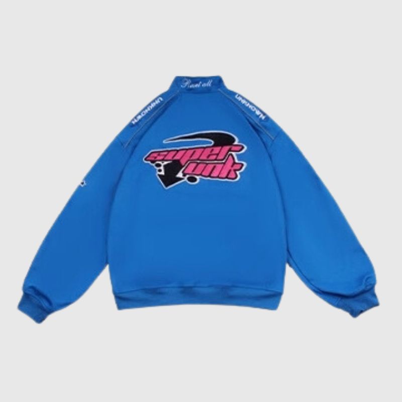 Style Core Aesthetics, New Style Trends Ins Hip-Hop Inspired Retro Jacket