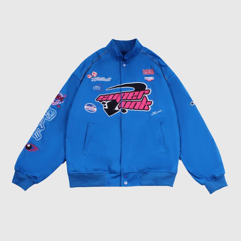Style Core Aesthetics, New Style Trends Ins Hip-Hop Inspired Retro Jacket