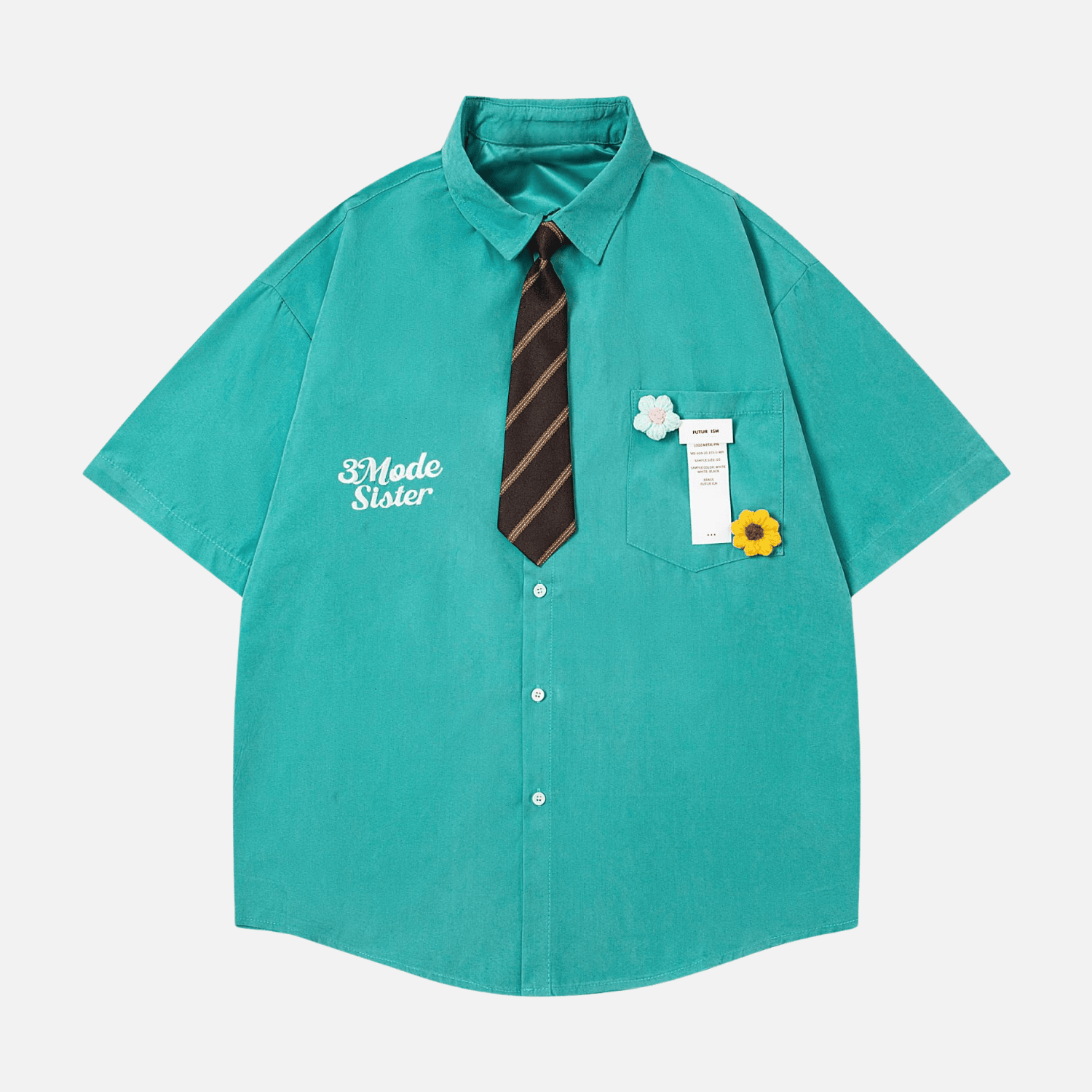 Style Core Aesthetics, New Style Trends Japanese Retro Shirt with Tie