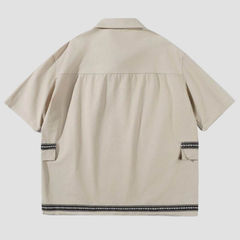 Style Core Aesthetics, New Style Trends Japanese Vintage Ethnic Web Shirts