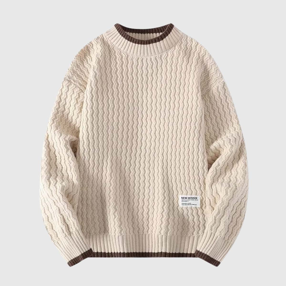 Style Core Aesthetics, New Style Trends Laid-back Knit Sweater