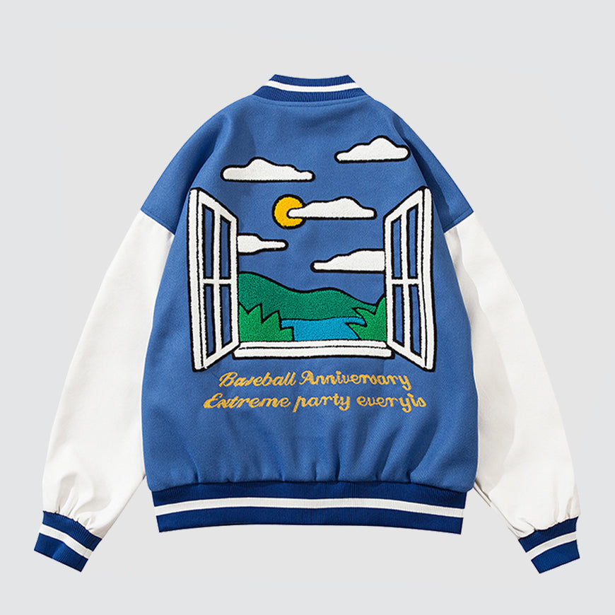 Style Core Aesthetics, New Style Trends Lake View Varsity Jackets