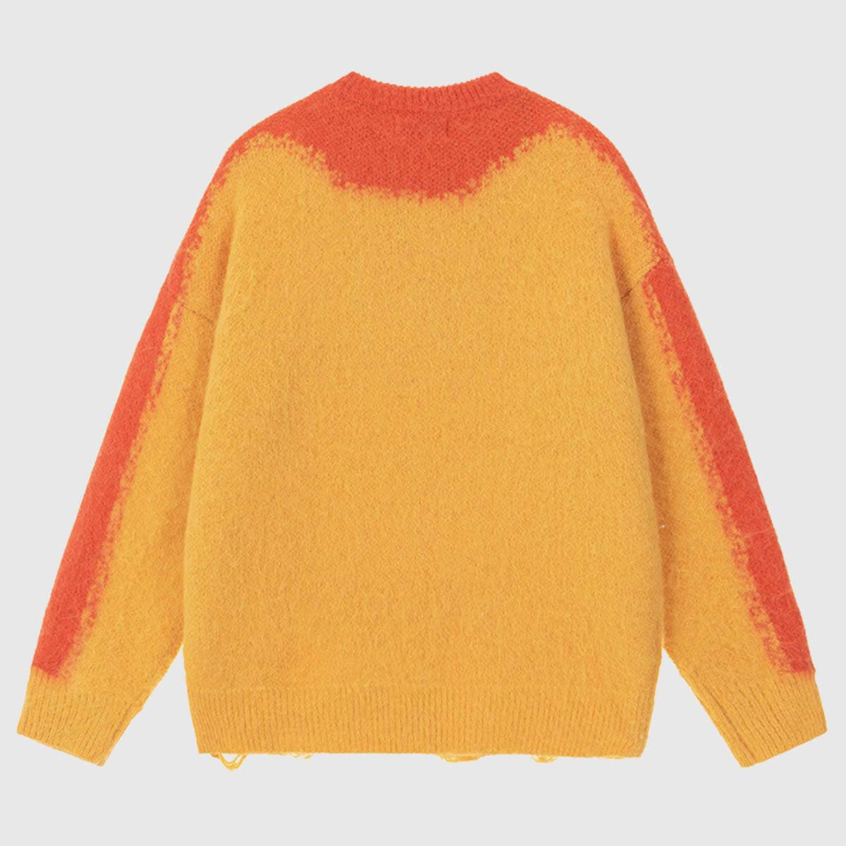 Style Core Aesthetics, New Style Trends Letter Print Knit Sweater
