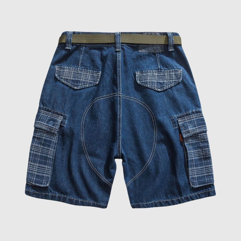 Style Core Aesthetics, New Style Trends Loose Plaid Pocket Jorts