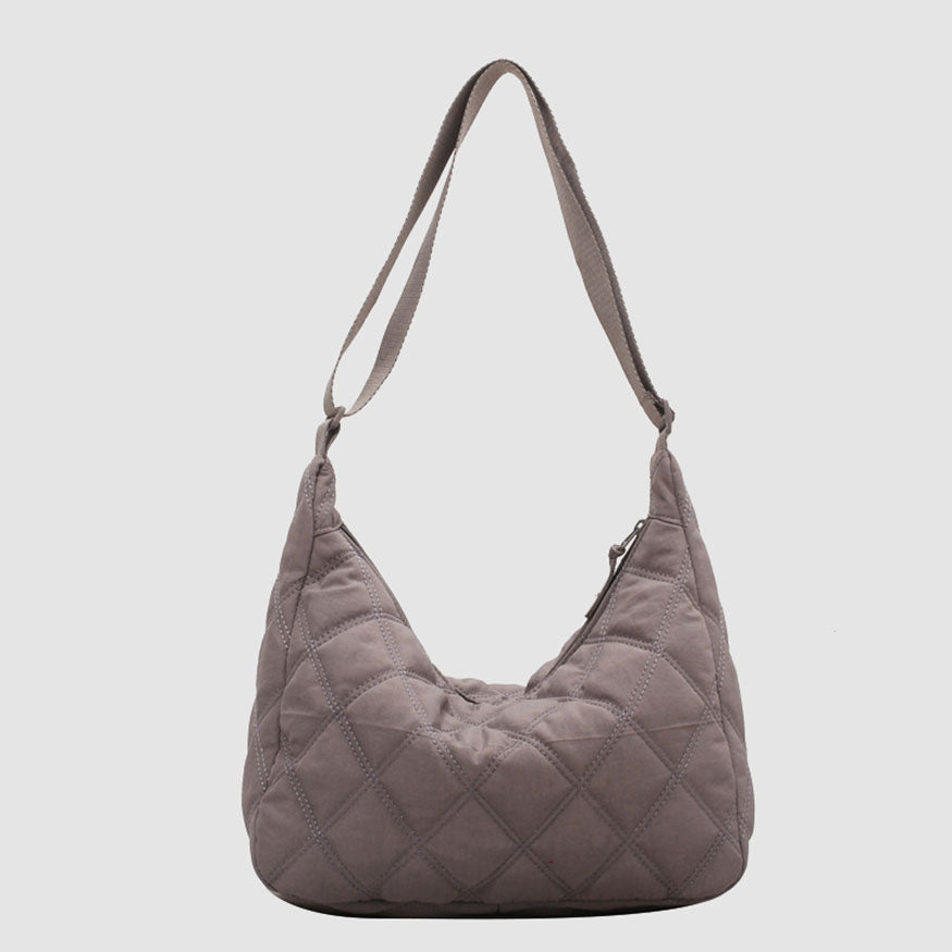 Style Core Aesthetics, New Style Trends Lozenge Pattern Crossbody Bag