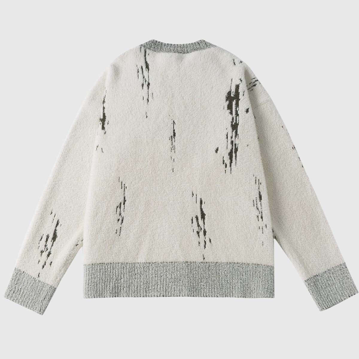 Style Core Aesthetics, New Style Trends Oriental Bamboo Print Cardigan