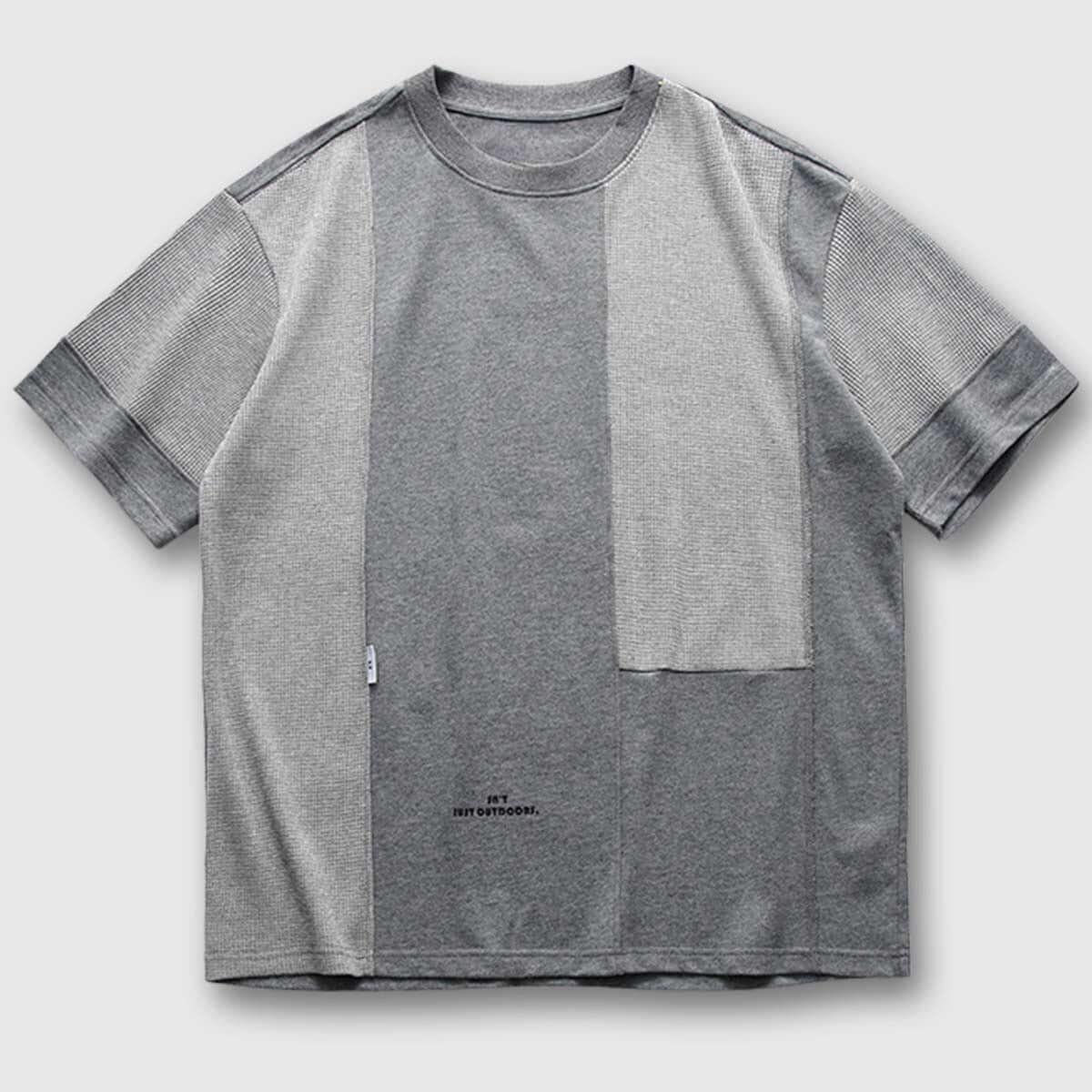 Style Core Aesthetics, New Style Trends Patchwork Casual Tee