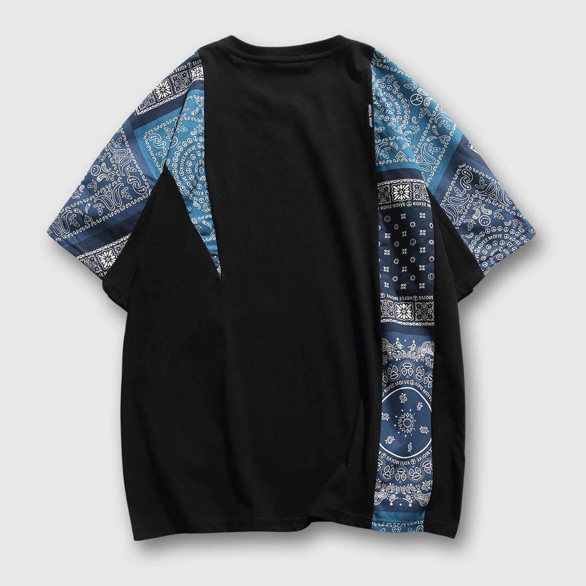 Style Core Aesthetics, New Style Trends Patchwork Kimono Cotton Shirt