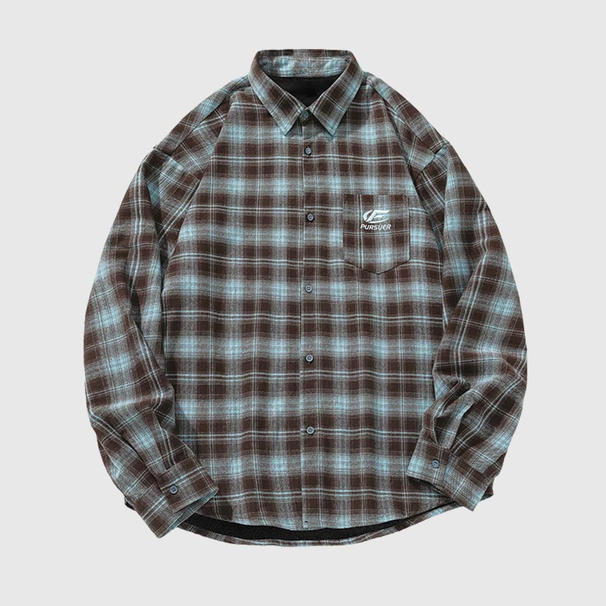Style Core Aesthetics, New Style Trends Plaid  Button-Up Shirt