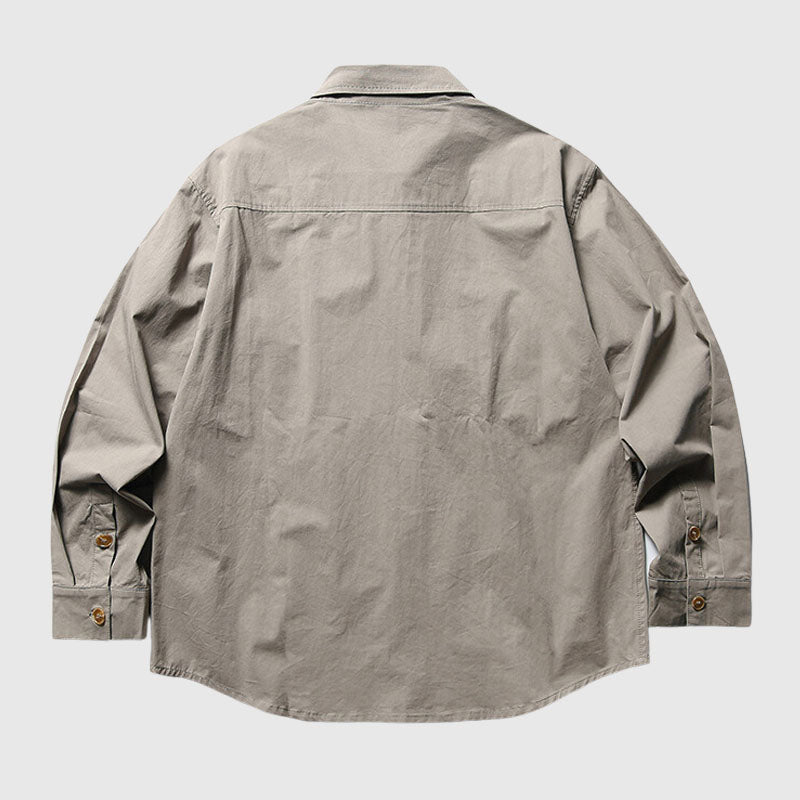 Style Core Aesthetics, New Style Trends Pocket Contrast Shirts