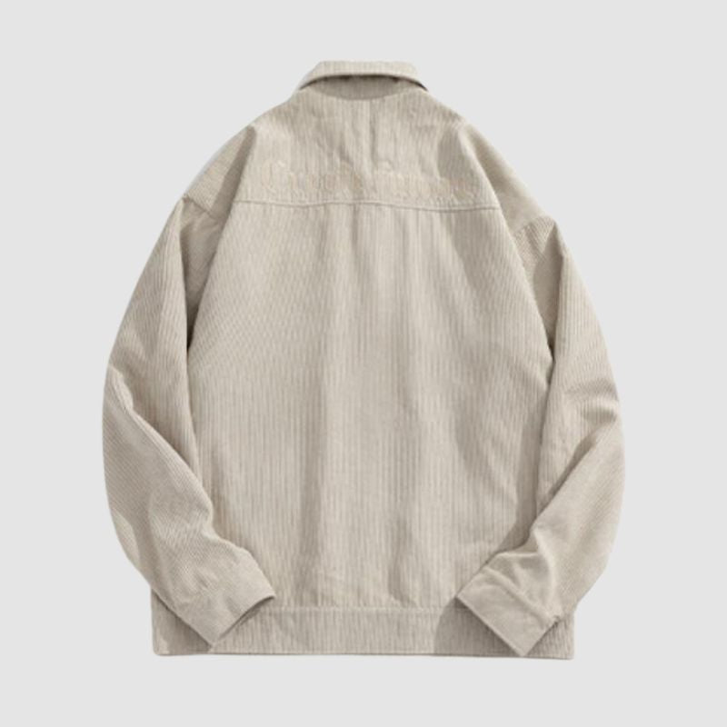 Style Core Aesthetics, New Style Trends Pocket Patch Corduroy Jacket