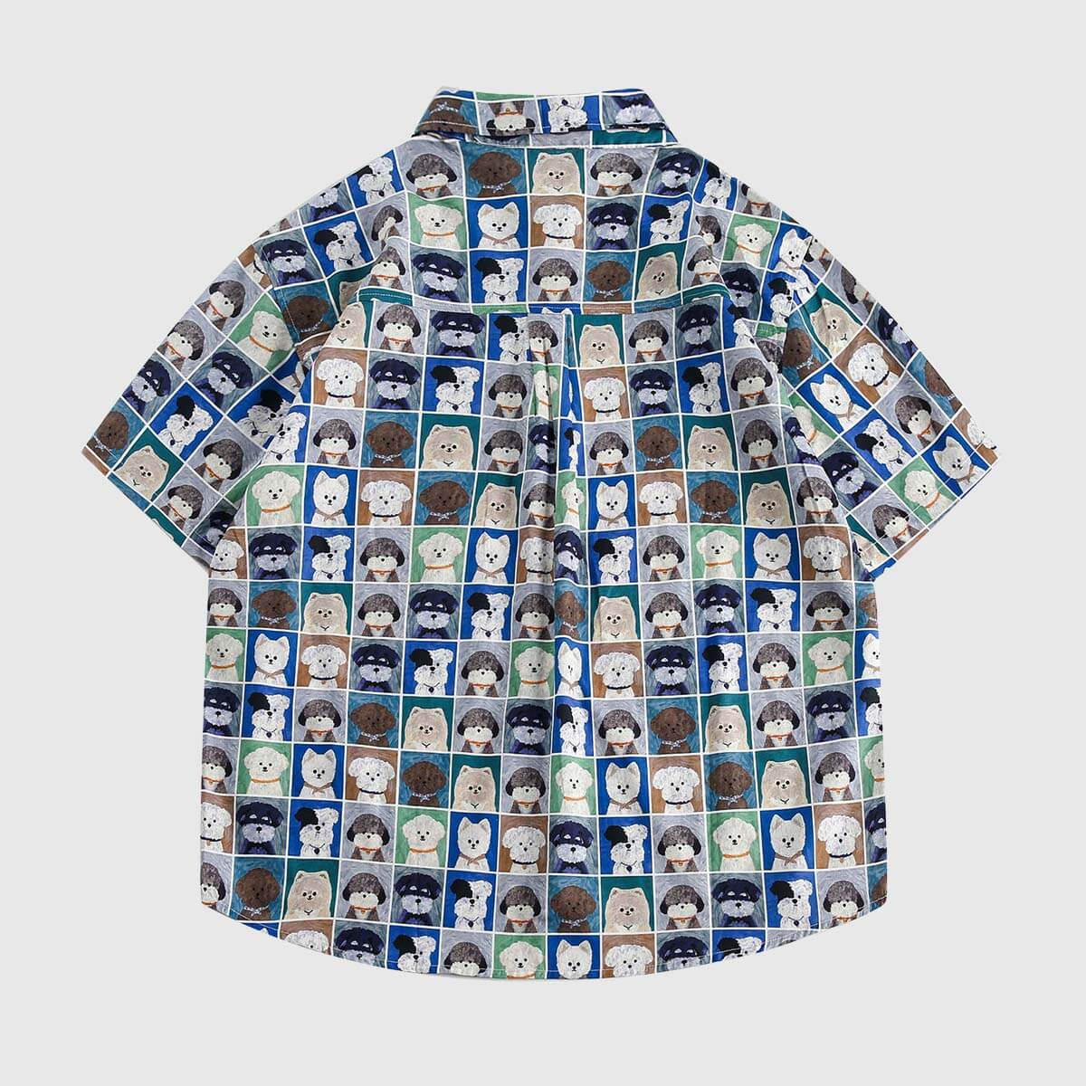 Style Core Aesthetics, New Style Trends Quirky Cartoon Print Shirt