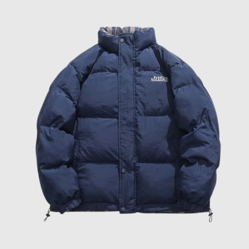 Style Core Aesthetics, New Style Trends Reversible Sporty Casual Padded Jacket