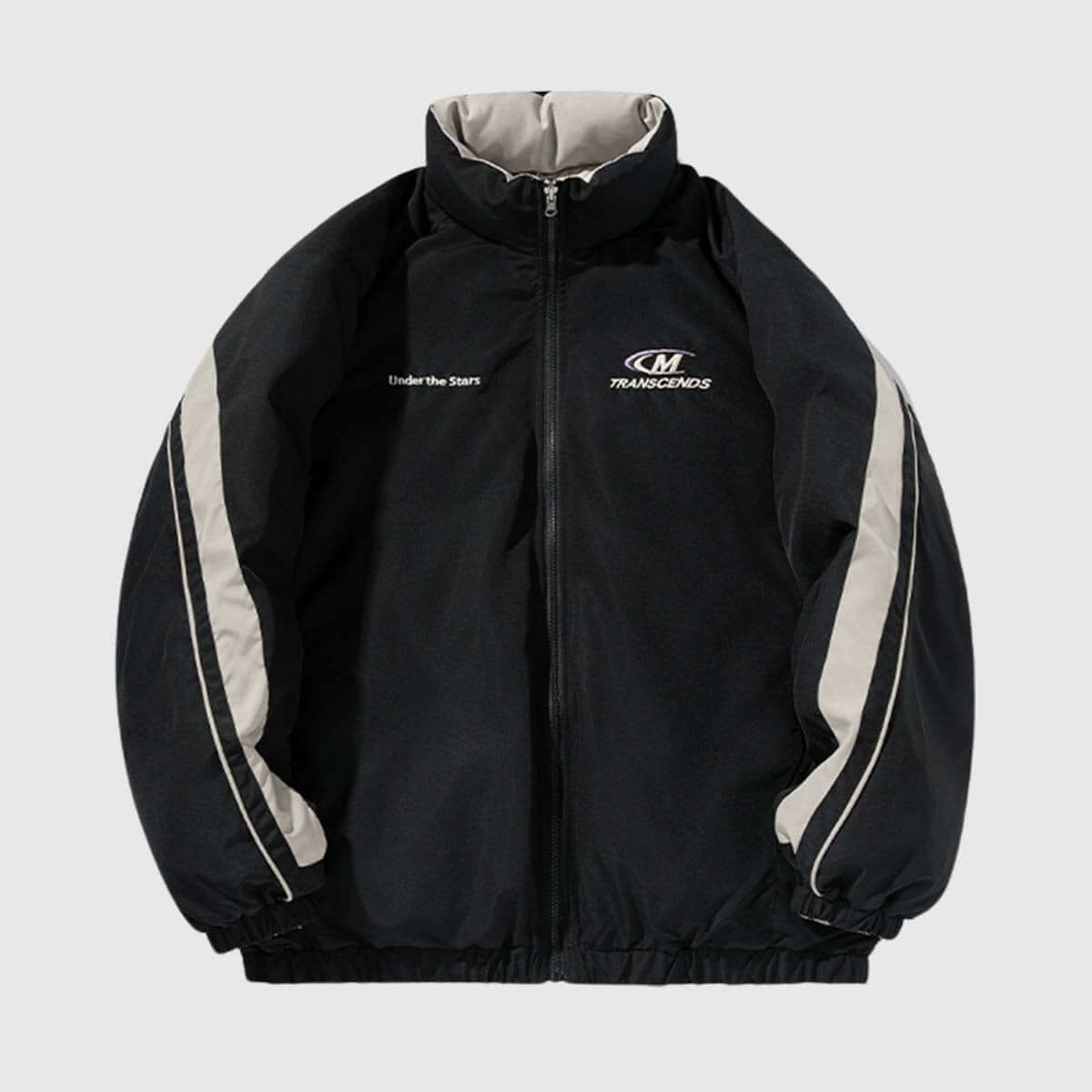 Style Core Aesthetics, New Style Trends Reversible Two-Tone Puffer Jacket